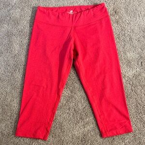 Vibrant Red Women's Leggings